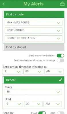 Ride Transfort android App screenshot 2